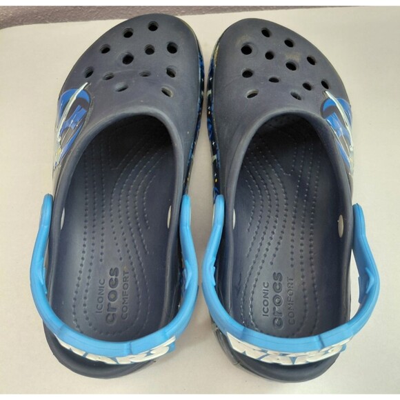 Star Wars Crocs Kids Size C13 Black Clogs X-Wing TIE Fighter Limited Edition - Picture 6 of 10